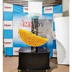 ping pong lottery machine